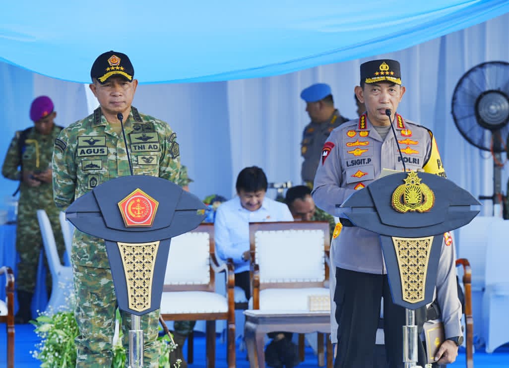 Pimpin Apel Operasi ketupat, Kapolri Instruksikan Jajaran Wujudkan Mudik Aman-Keluarga Bahagia