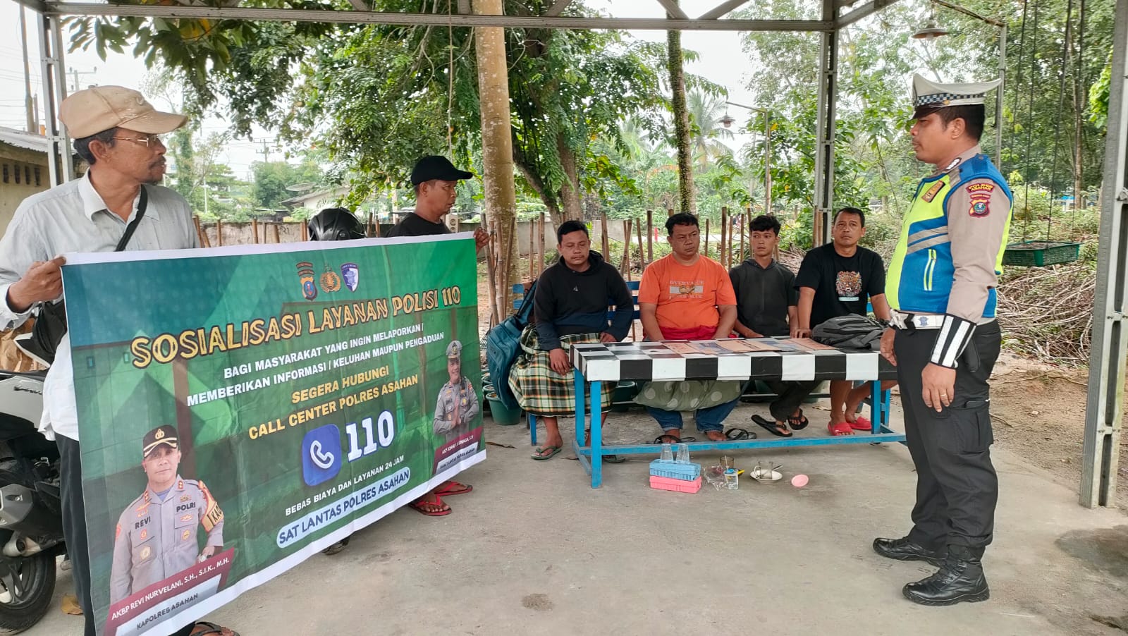 Polres Asahan Optimalkan Layanan Hotline 110 untuk Meningkatkan Pelayanan kepada Masyarakat