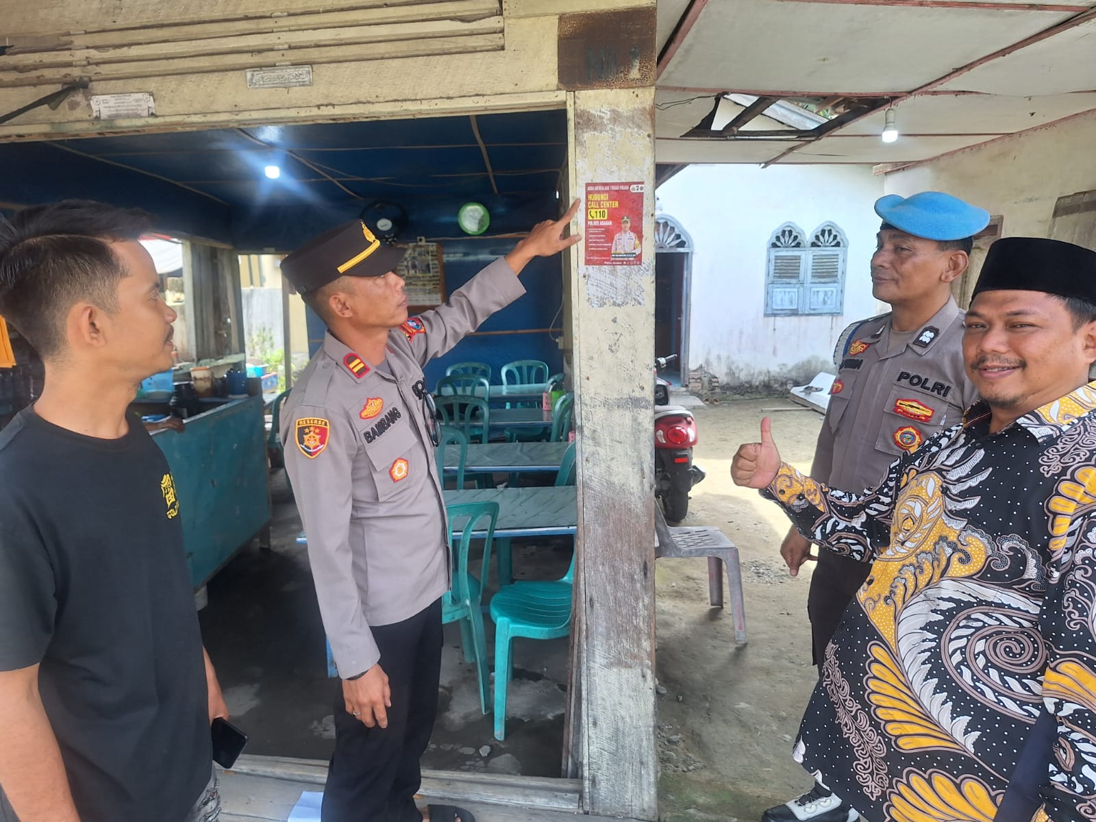 Polsek Sei Kepayang Lakukan Colling System untuk Meningkatkan Kepercayaan Masyarakat