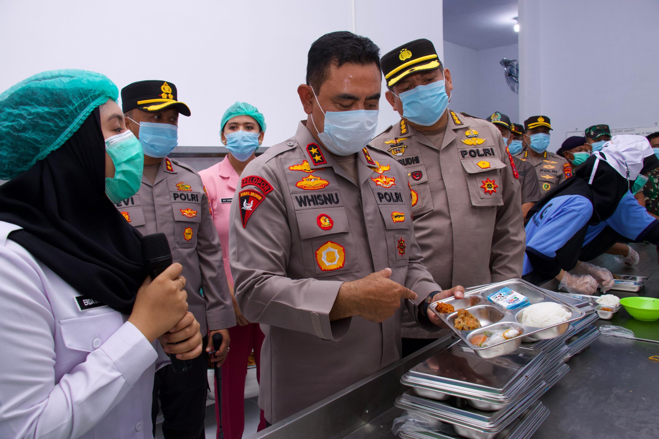 Kapolda Sumut Laksanakan Kunjungan Kerja dan Launching SPPG di Polres Asahan