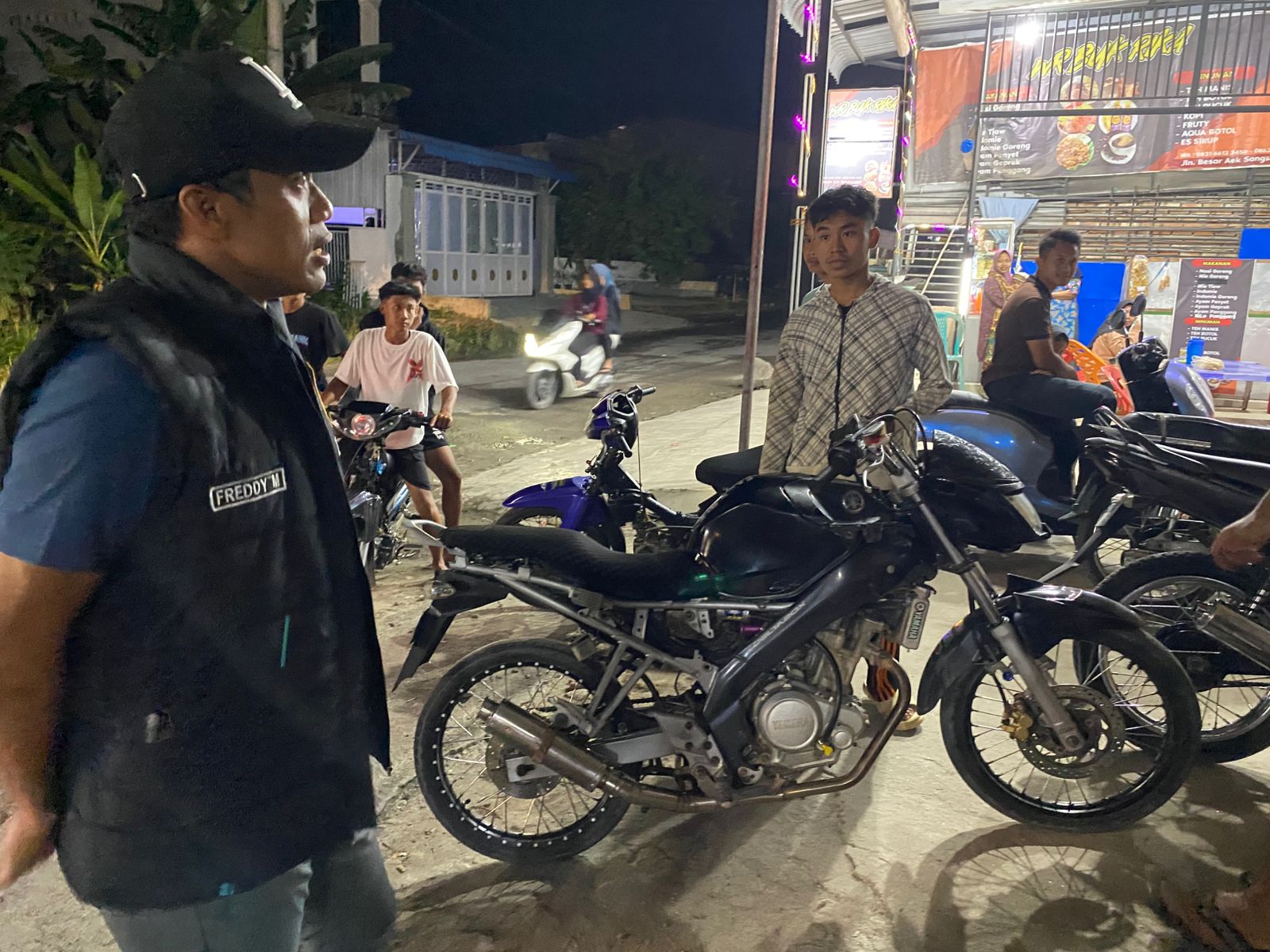POLSEK BANDAR PULAU GELAR PATROLI BLUE LIGHT CEGAH GENG MOTOR DAN 3C